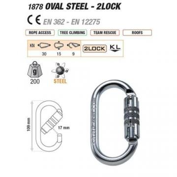 Oval Steel - 2Lock-2